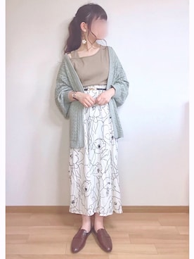 mocaさん（レディース・155cm）の冬コーディネート