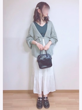 mocaさん（レディース・155cm）の春コーディネート