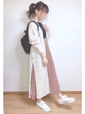 mocaさん（レディース・155cm）の春コーディネート