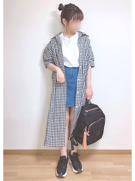 「petitcro」｜mocaさん（レディース・155cm）の春コーディネート