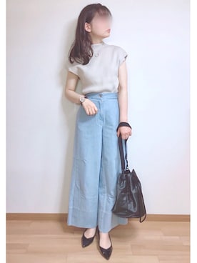 mocaさん（レディース・155cm）の春コーディネート