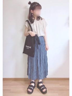 mocaさん（レディース・155cm）の夏コーディネート