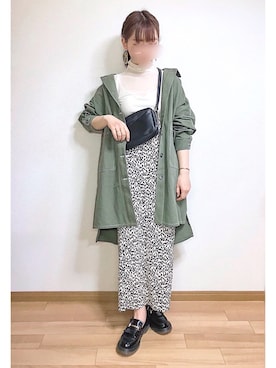 「Add+（アッド）のアイテム」を使った、mocaさん（レディース・155cm）の冬コーディネート