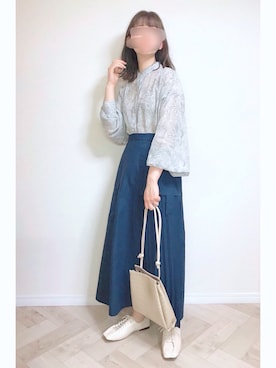 mocaさん（レディース・155cm）の春コーディネート