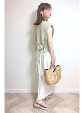 mocaさん（レディース・155cm）の夏コーディネート