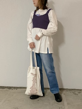 ハオさん(レディース・158cm)の冬コーディネート