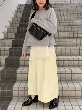 ハオさん(レディース・158cm)の春コーディネート