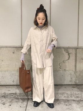 ハオさん（レディース・158cm）の春コーディネート