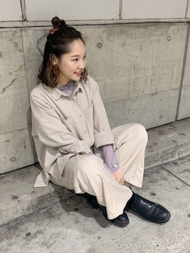 ハオさん（レディース・158cm）の春コーディネート