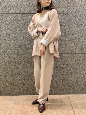 ハオさん（レディース・158cm）の春コーディネート