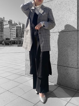 ハオさん（レディース・158cm）の春コーディネート