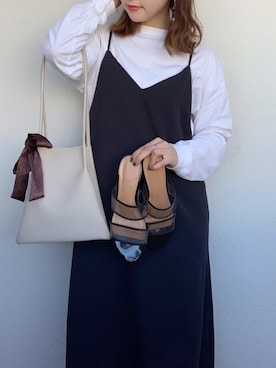 ハオさん（レディース・158cm）の春コーディネート