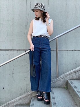 ハオさん（レディース・158cm）の夏コーディネート