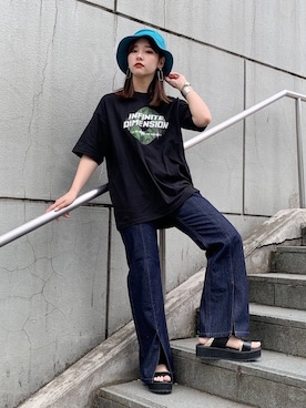 ハオさん（レディース・158cm）の夏コーディネート