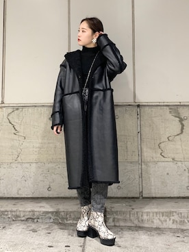 ハオさん(レディース・158cm)の秋コーディネート