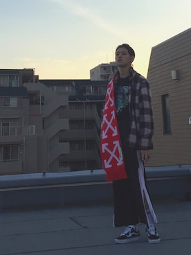 「Chica（チカ）のアイテム」を使った、とも( 토모 )さん（メンズ・179cm）の秋コーディネート