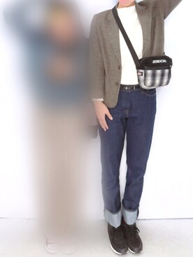 シイ林さん（レディース・168cm）の冬コーディネート