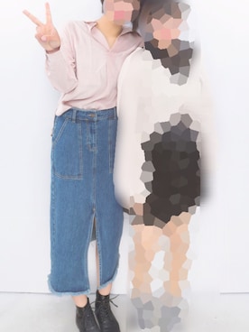 「oneway glamorous（ワンウェイグラマラス）のアイテム」を使った、シイ林さん（レディース・168cm）の夏コーディネート