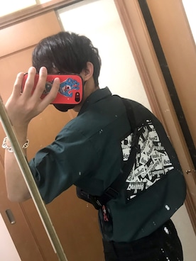 「Deviluse（Deviluse）のアイテム（ジャケット/アウター）」を使った、Kさん（メンズ・170cm）の秋コーディネート