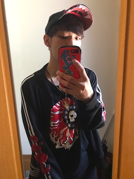 「LEGENDA（レジェンダ）のアイテム（ジャケット/アウター）」を使った、Kさん（メンズ・170cm）の秋コーディネート