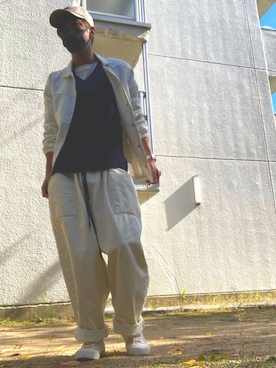 「Deviluse（Deviluse）のアイテム（キャップ）」を使った、Kさん（メンズ・170cm）の秋コーディネート