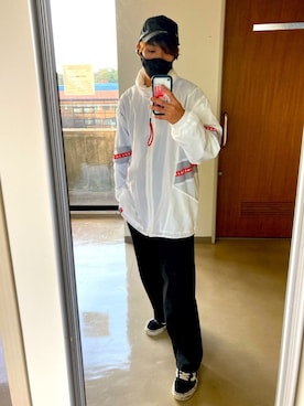 「Deviluse（Deviluse）のアイテム（キャップ）」を使った、Kさん（メンズ・170cm）の秋コーディネート