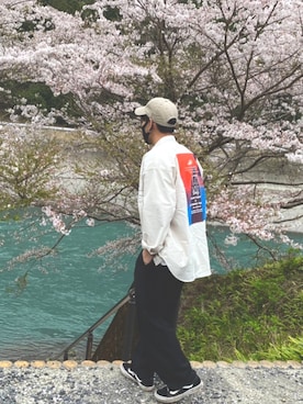 「Deviluse（Deviluse）のアイテム（キャップ）」を使った、Kさん（メンズ・170cm）の春コーディネート