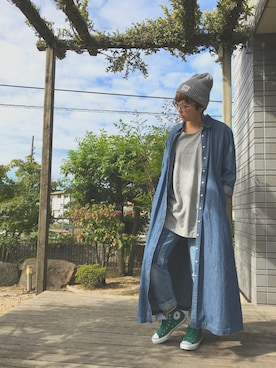 「アイテム（ピアス（両耳用））」を使った、いたちき。さん（レディース・163cm・20代）の秋コーディネート