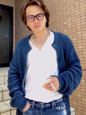 Tシャツ カットソーを使った 矢沢永吉 の人気ファッションコーディネート Wear