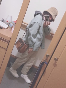 「rps（アールピーエス）のアイテム（その他アウター）」を使った、yuipiさん（レディース・166cm）の夏コーディネート