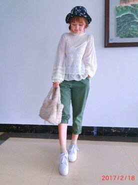 MoMoさん（レディース・164cm）の冬コーディネート