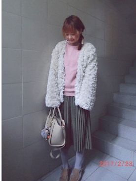 MoMoさん（レディース・164cm）の冬コーディネート