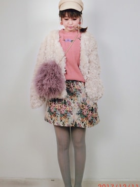 MoMoさん（レディース・164cm）の冬コーディネート