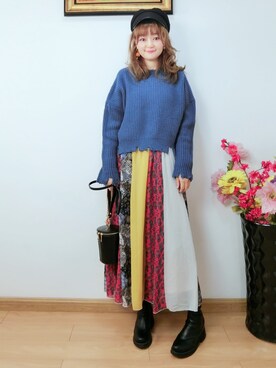 MoMoさん（レディース・164cm）の冬コーディネート