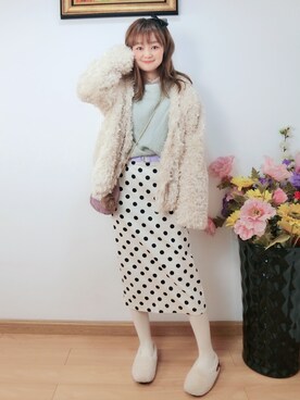 MoMoさん（レディース・164cm）の冬コーディネート