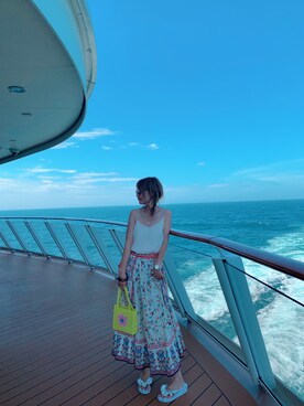 MoMoさん（レディース・164cm）の夏コーディネート