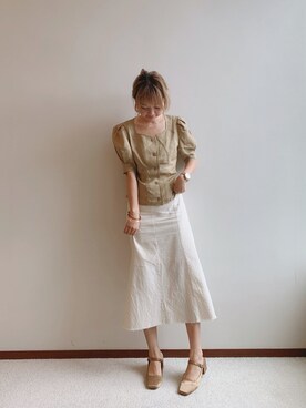 MoMoさん（レディース・164cm）の夏コーディネート