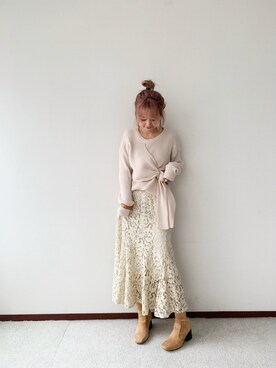 MoMoさん（レディース・164cm）の冬コーディネート