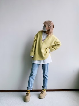 MoMoさん（レディース・164cm）の冬コーディネート