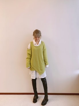 MoMoさん（レディース・164cm）の春コーディネート