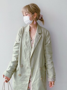 MoMoさん（レディース・164cm）の春コーディネート