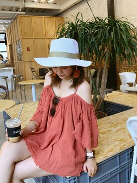 MoMoさん（レディース・164cm）の夏コーディネート