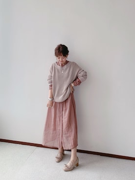 MoMoさん（レディース・164cm）の秋コーディネート