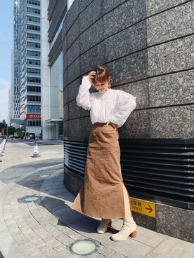 「ungrid コーデ」｜MoMoさん（レディース・164cm）の秋コーディネート