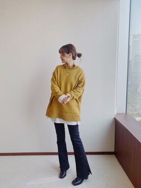 MoMoさん（レディース・164cm）の冬コーディネート