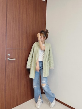 MoMoさん（レディース・164cm）の春コーディネート