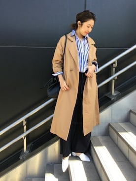 「STEPHEN（ステファン）のアイテム」を使った、watanabeさん（レディース・161cm）の春コーディネート
