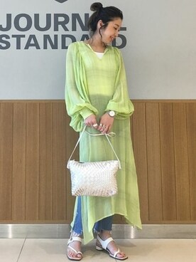 「JOURNAL STANDARD（ジャーナルスタンダード）のアイテム（バッグ）」を使った、watanabeさん（レディース・161cm）の春コーディネート