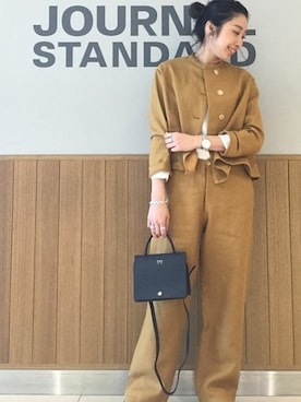 「GALLEGO DESPORTES」｜「アイテム（その他アウター）」を使った、watanabeさん（レディース・161cm）の春コーディネート
