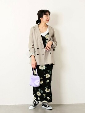 watanabeさん（レディース・161cm）の春コーディネート